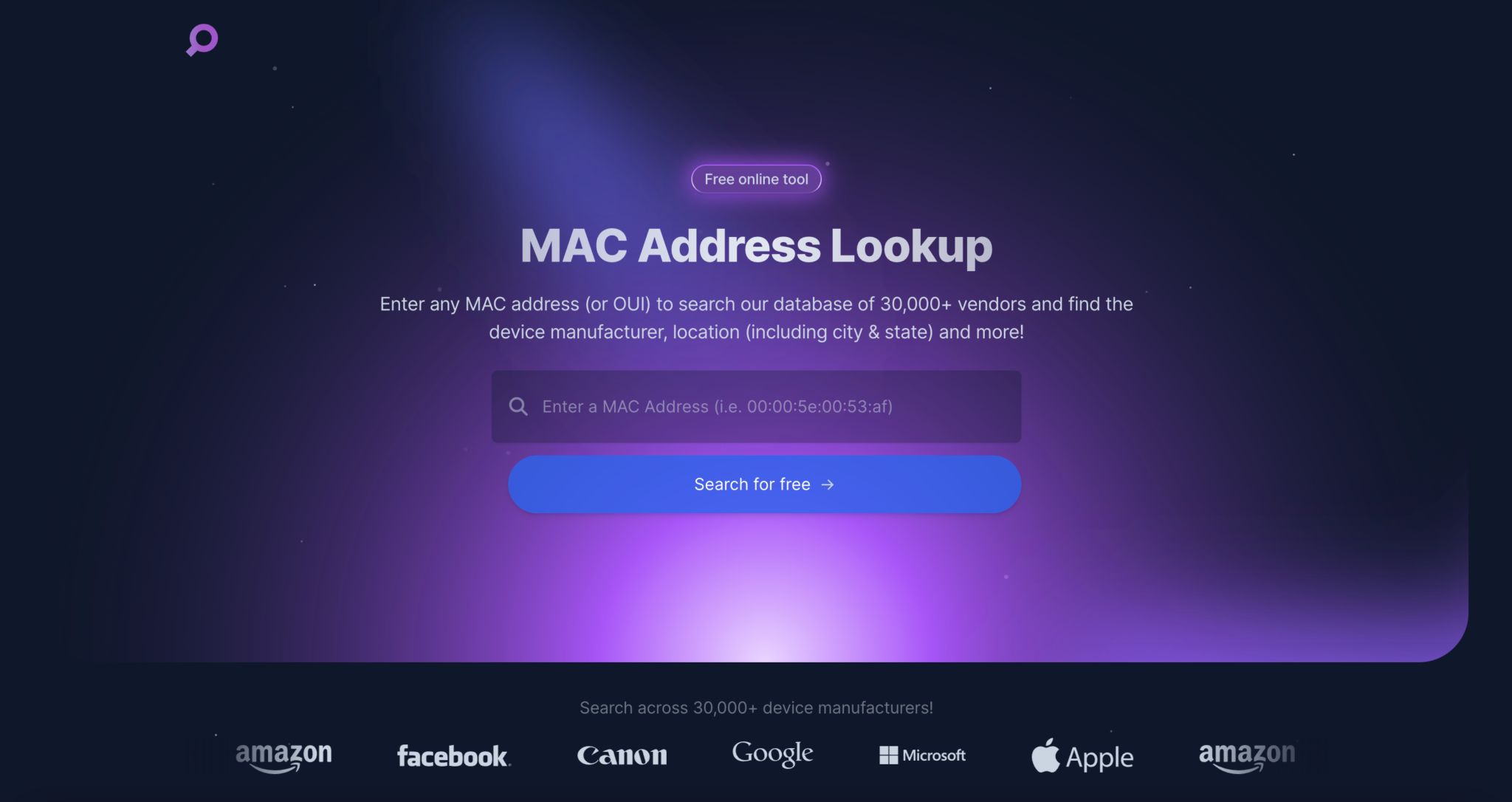 MAC ADDRESS AND OUI LOOKUP – Oui Lookup